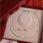 Bộ Trang Sức Ngọc Trai Queen of Pearls 7-8mm
